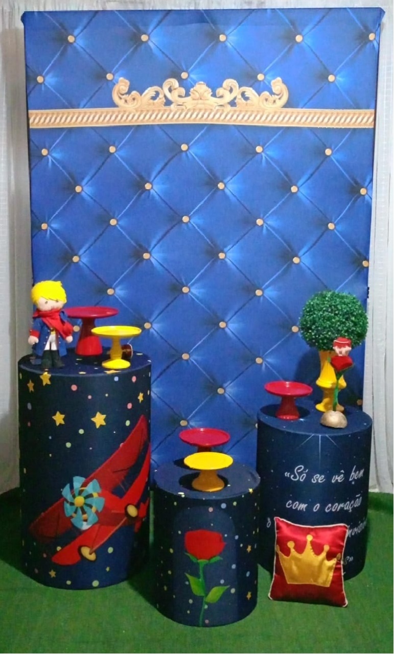 Kit Prata Pequeno Príncipe - RM Festas