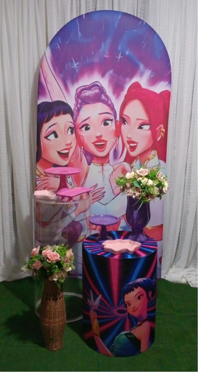 Kit Mini Guerreiras Do K- Pop  - RM Festas