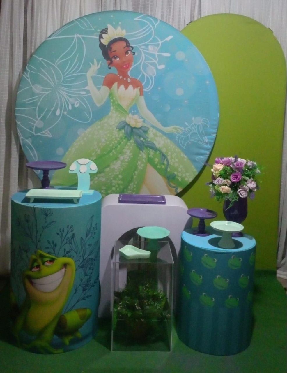 Kit Ouro Tiana (Princesa Disney)  - RM Festas