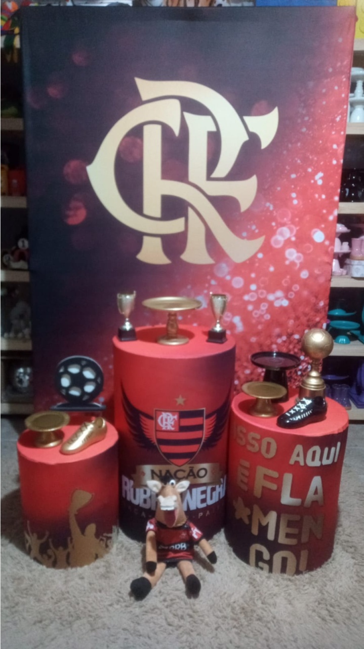 Kit Prata Flamengo - RM Festas