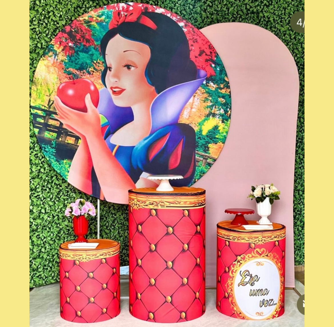 Branca de Neve Cinco - EncantoDeFesta