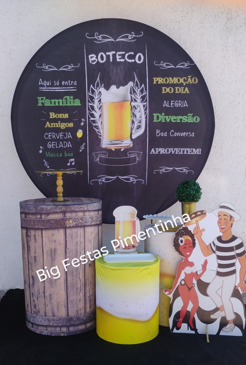Kit Prata Boteco2 - big festas pimentinha