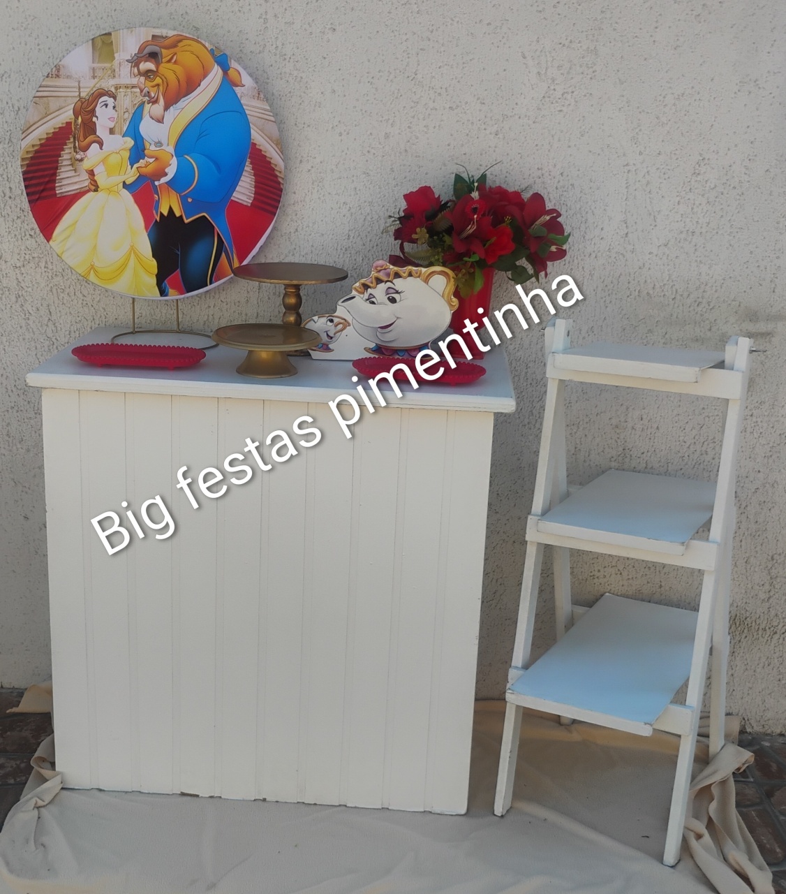 Kit Acessórios Bela E A Fera 2 - big festas pimentinha