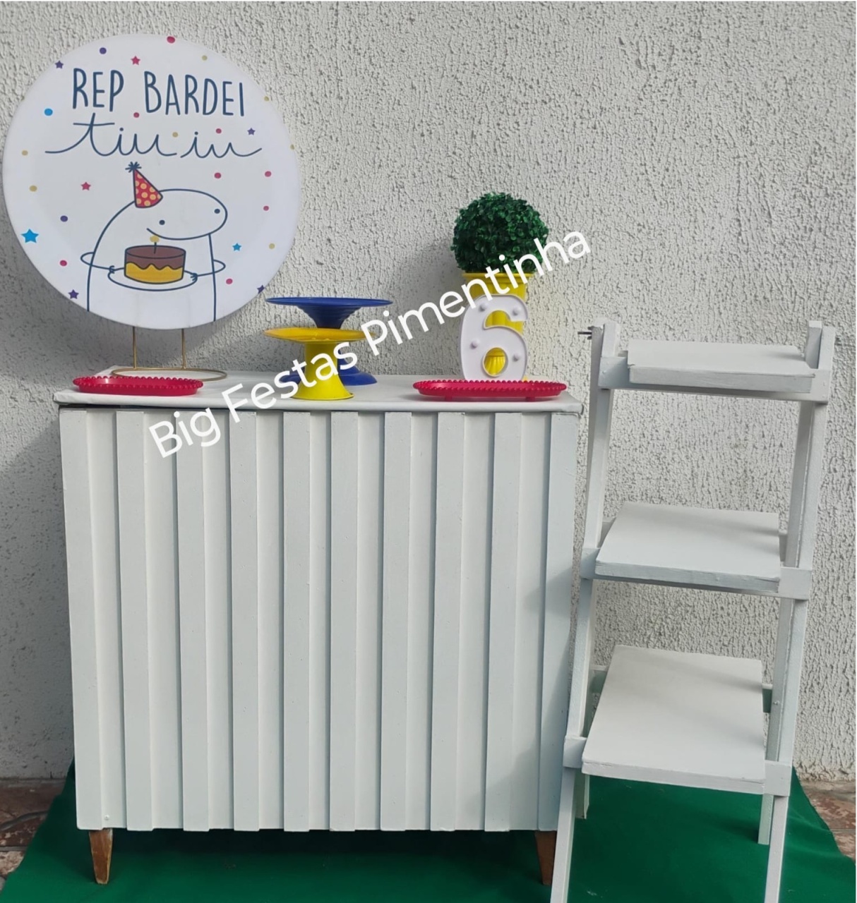 Kit Acessório “Rep Bardei” - big festas pimentinha