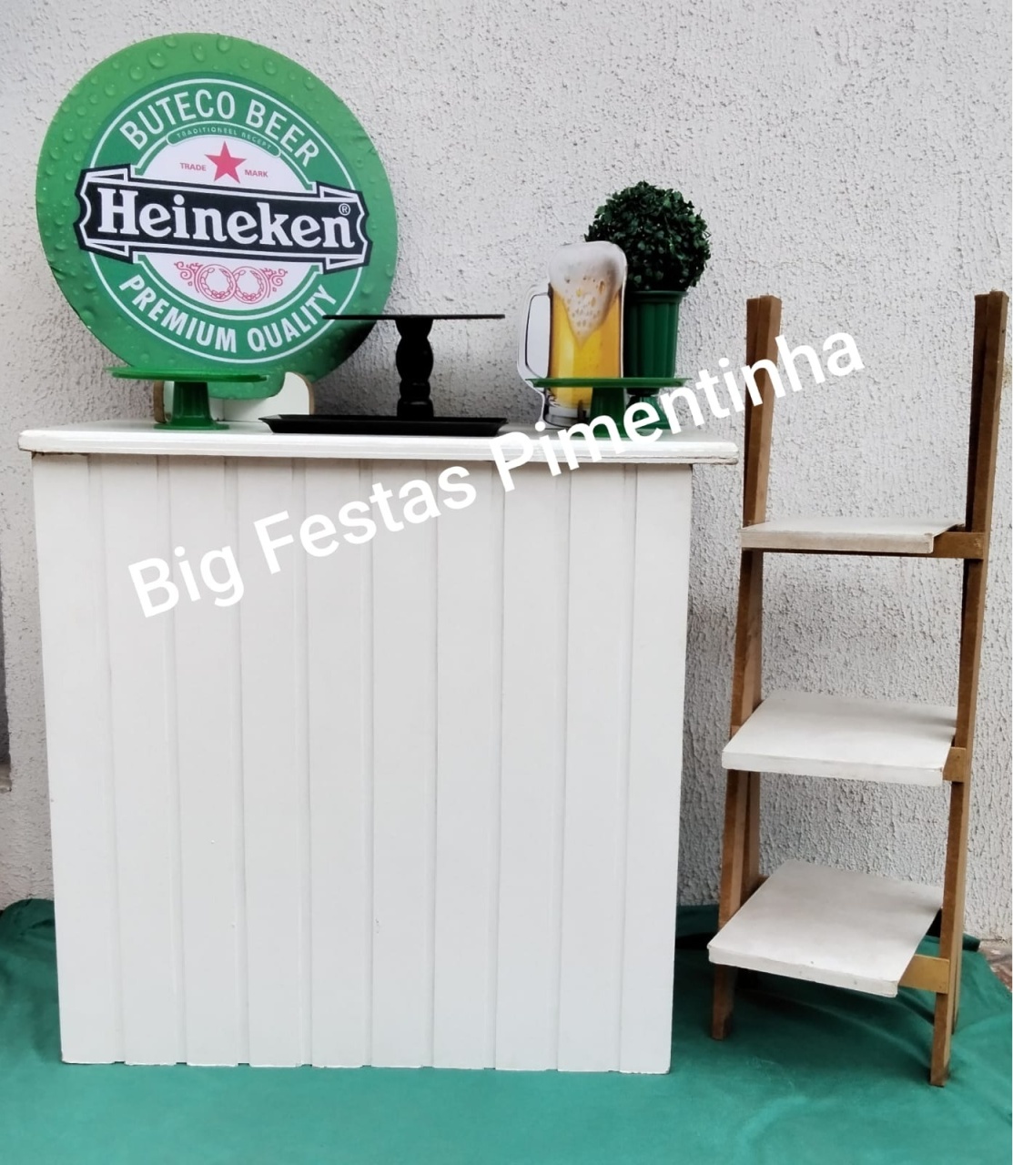 Kit Acessórios Heineken - big festas pimentinha