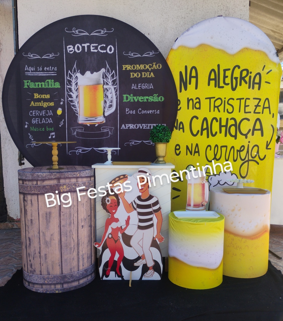 Kit Diamante Boteco 2 - big festas pimentinha