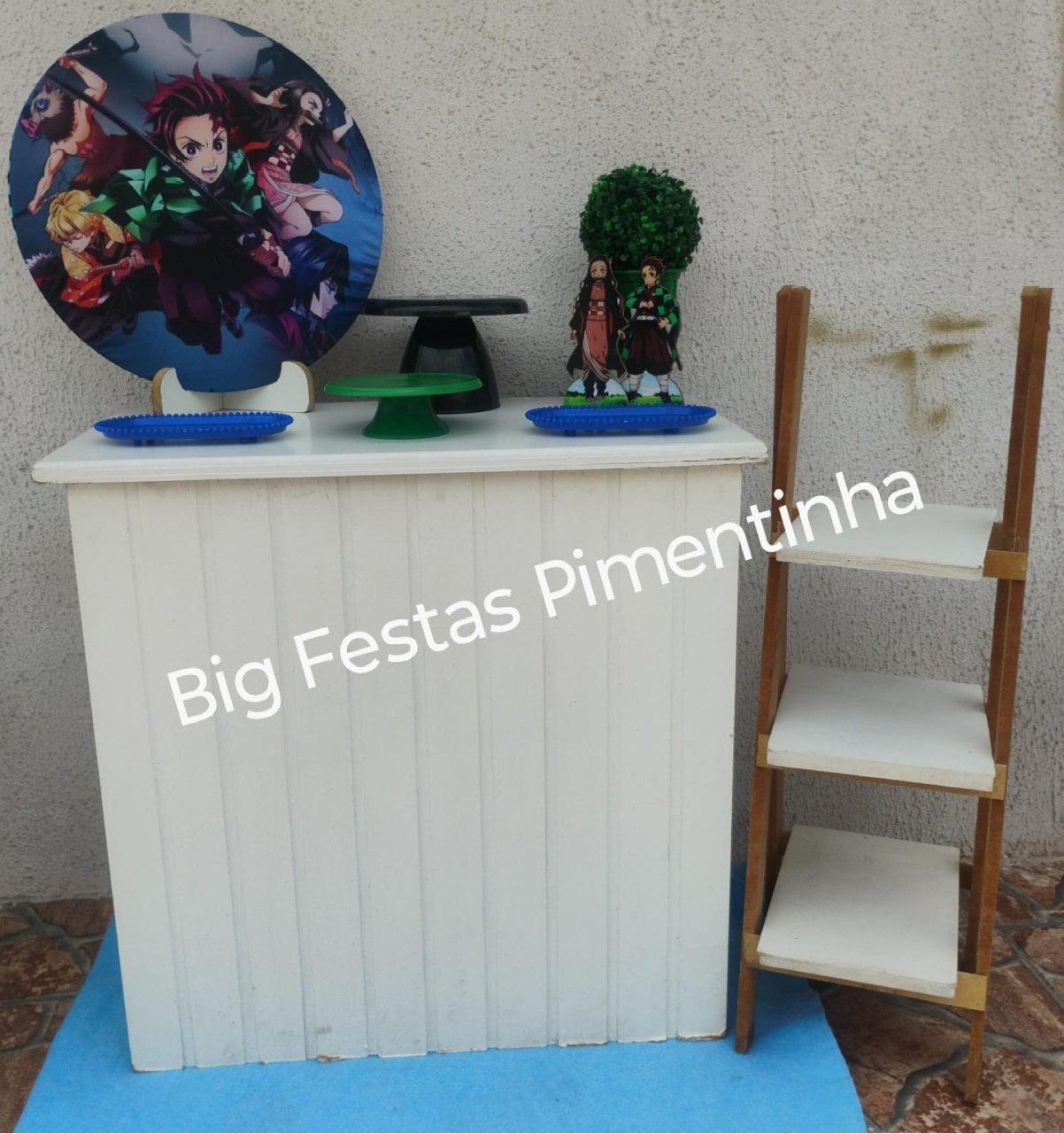 Kit Acessórios Demon Slader - big festas pimentinha