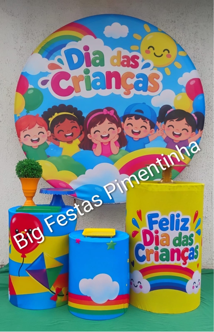 Kit Prata Dia das Crianças - big festas pimentinha