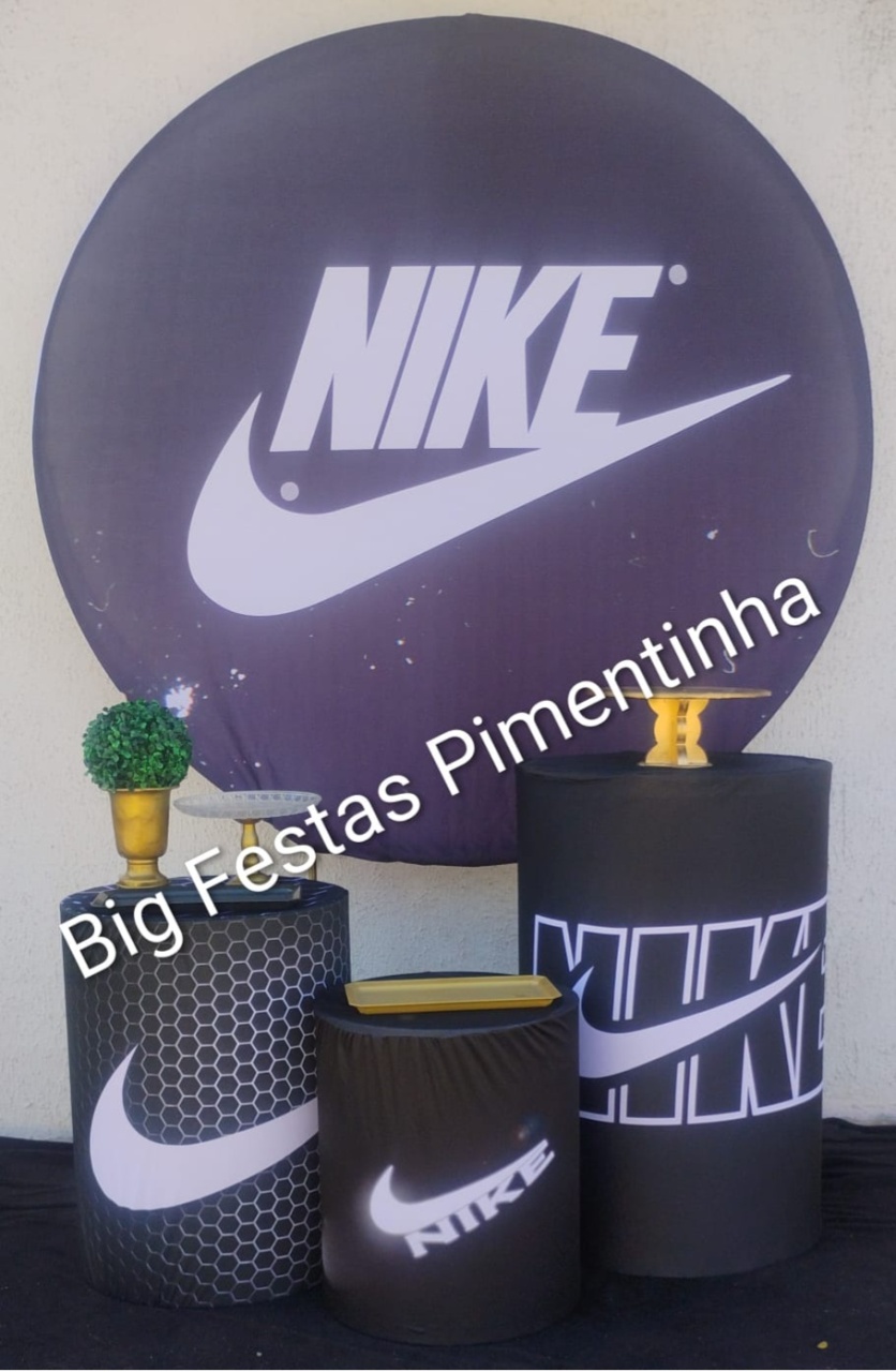 Kit Prata Nike 2 - big festas pimentinha