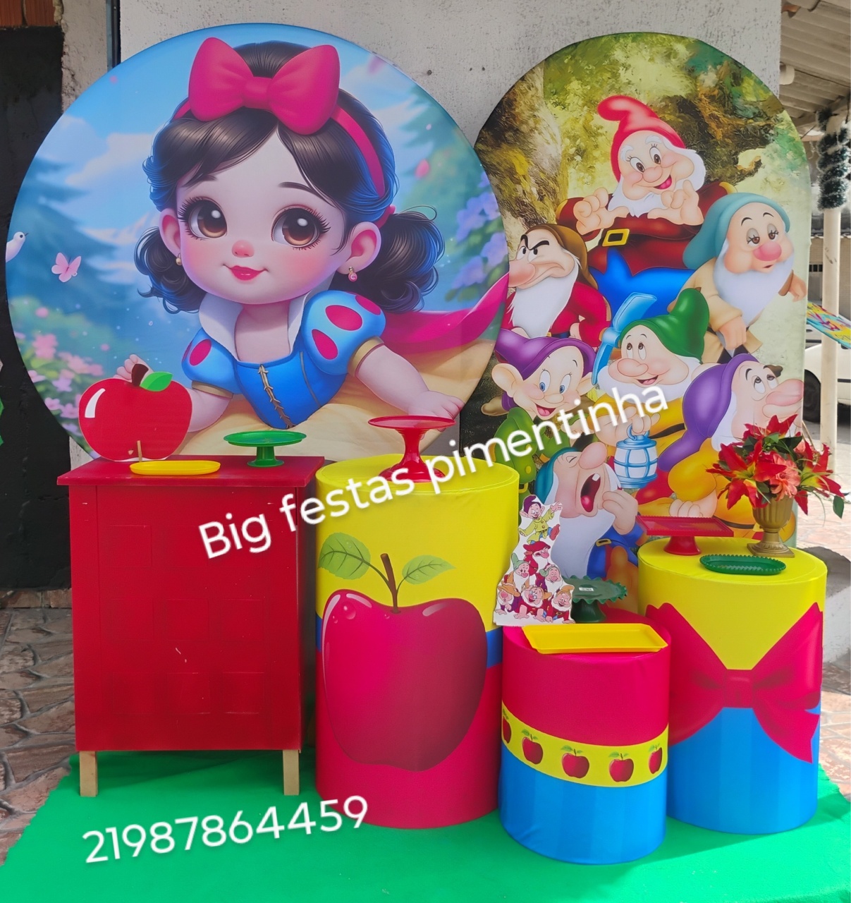 Kit Diamante Branca de Neve Guty 1 - big festas pimentinha