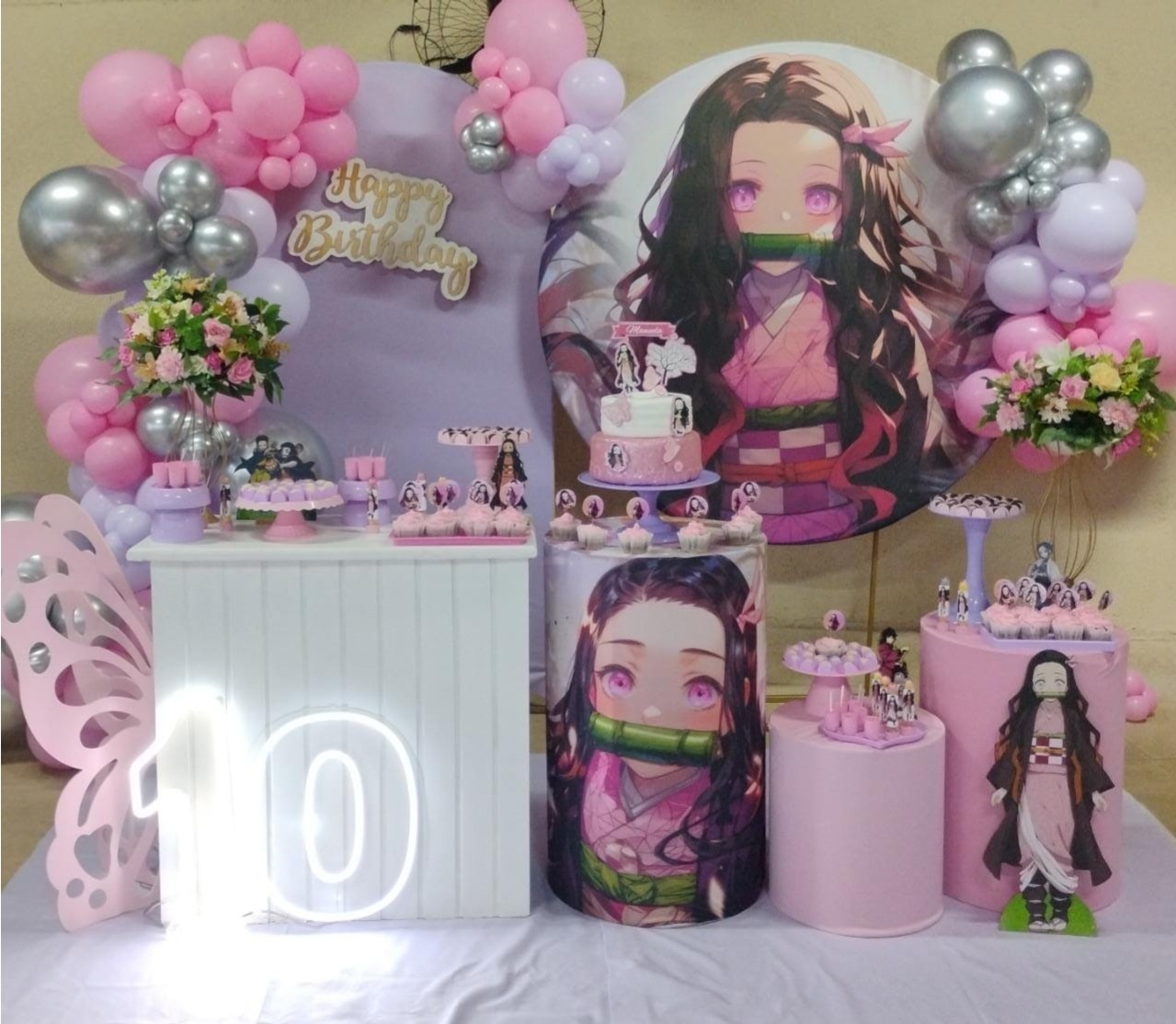 Decoração Coreana - big festas pimentinha