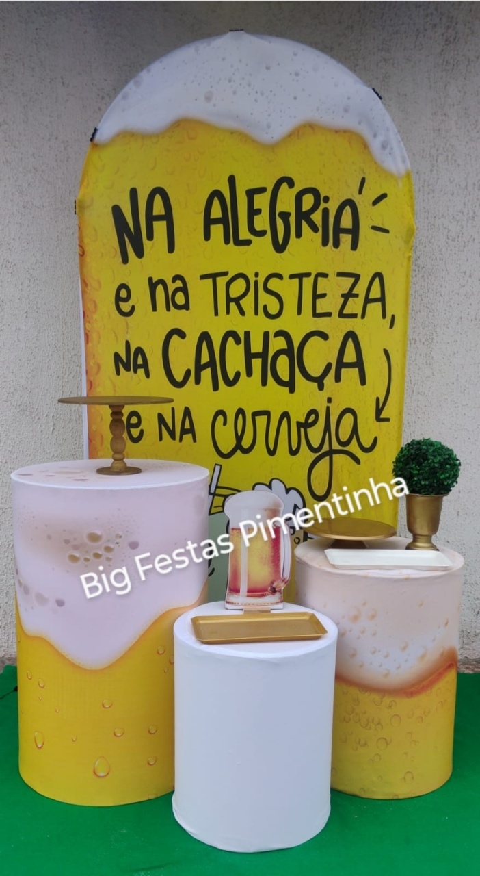 Kit Slin Bebida - big festas pimentinha