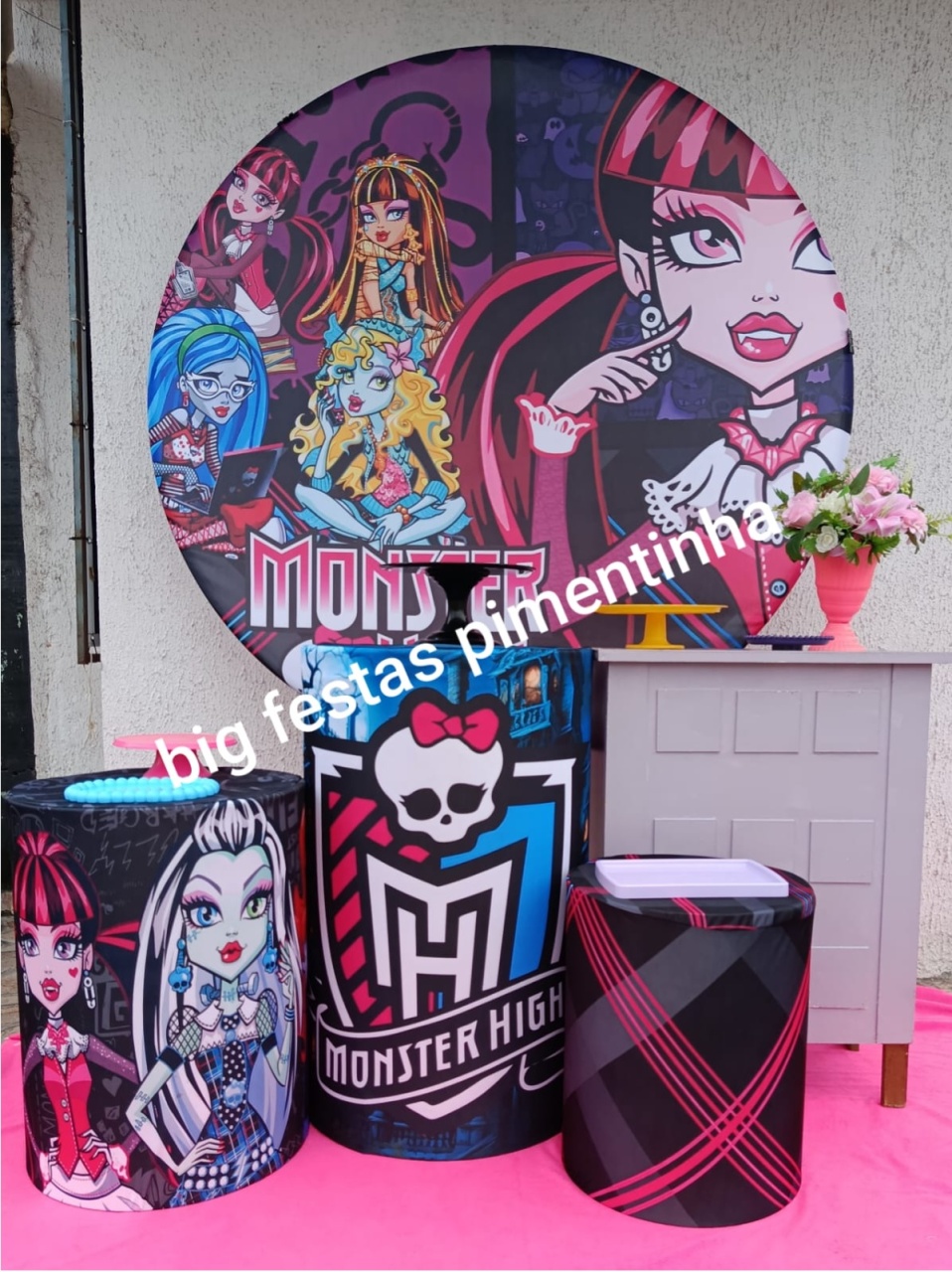 Kit Ouro Monster High - big festas pimentinha