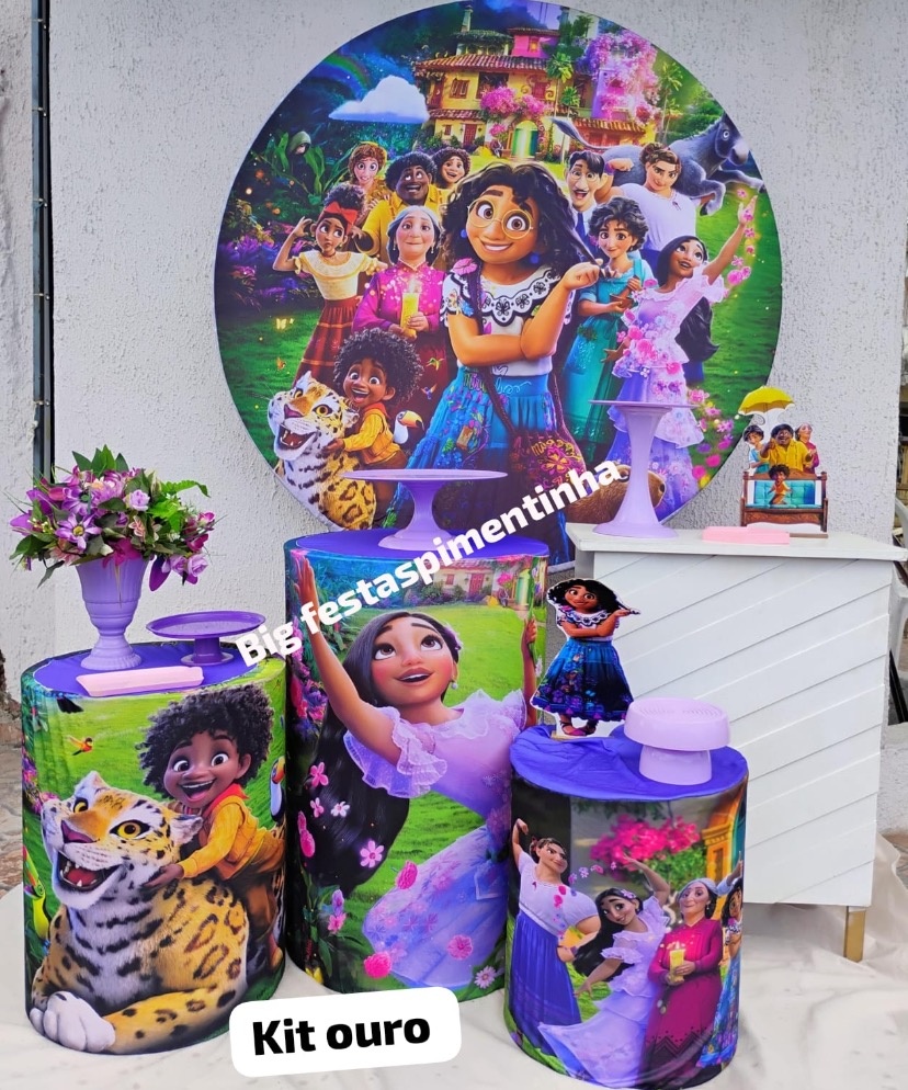 Kit Ouro Encanto 2 - big festas pimentinha