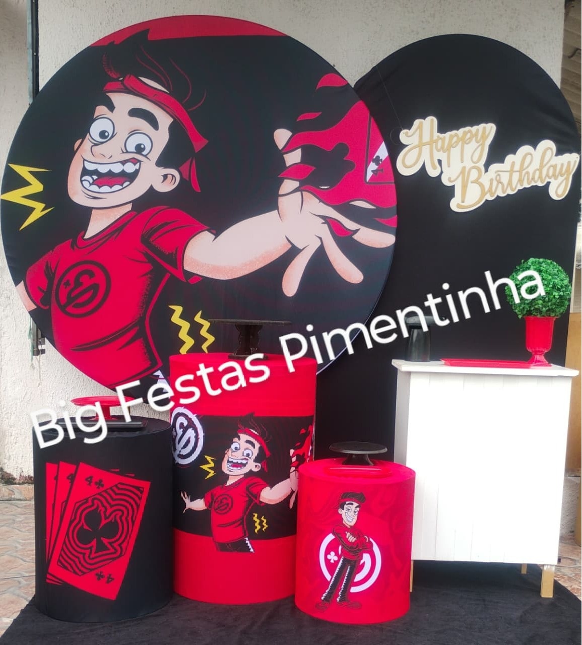 Kit Diamante Enaldinho - big festas pimentinha