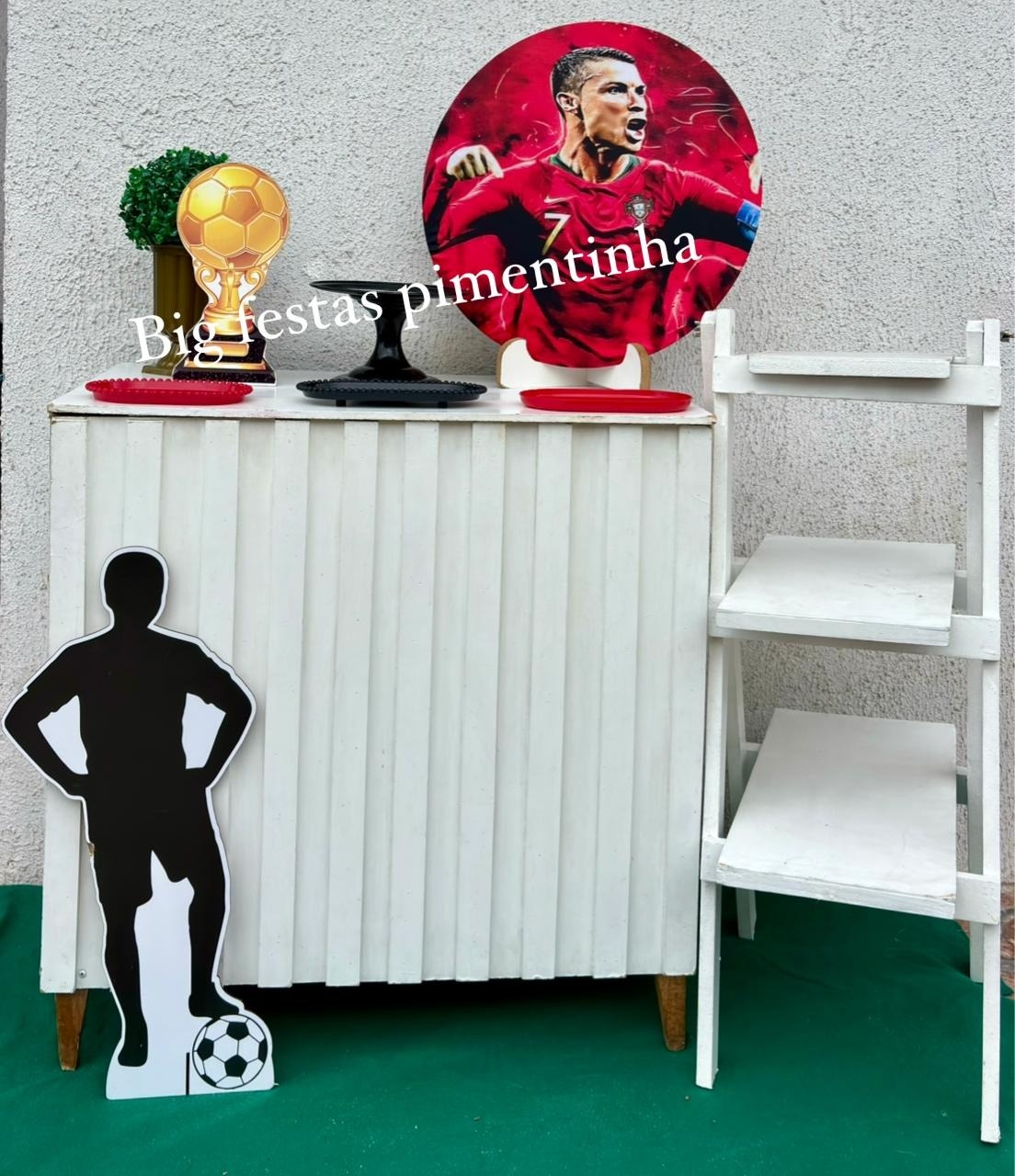 Kit Acessórios Cristiano Ronaldo Cr7 - big festas pimentinha