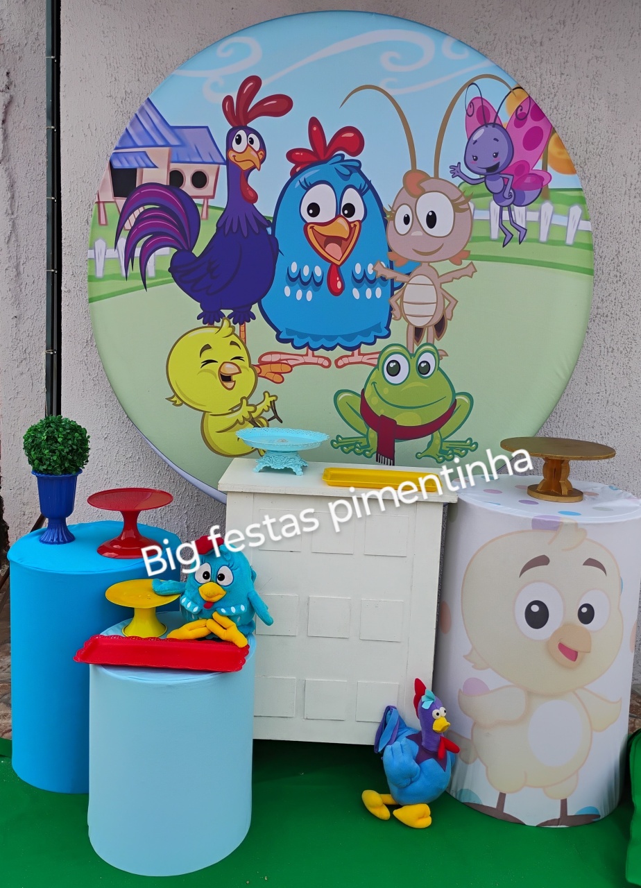 Kit Ouro Galinha Pintadinha 2 - big festas pimentinha