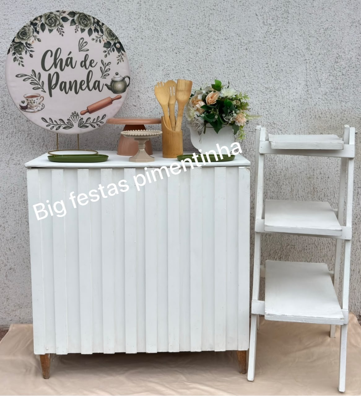 Kit Acessórios Cha de Panela - big festas pimentinha