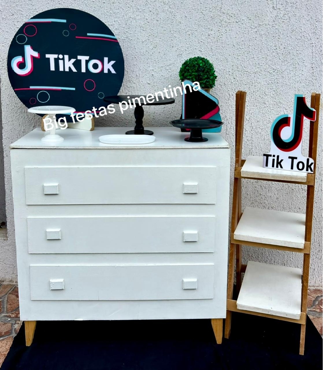 Kit Acessórios Tik Tok - big festas pimentinha