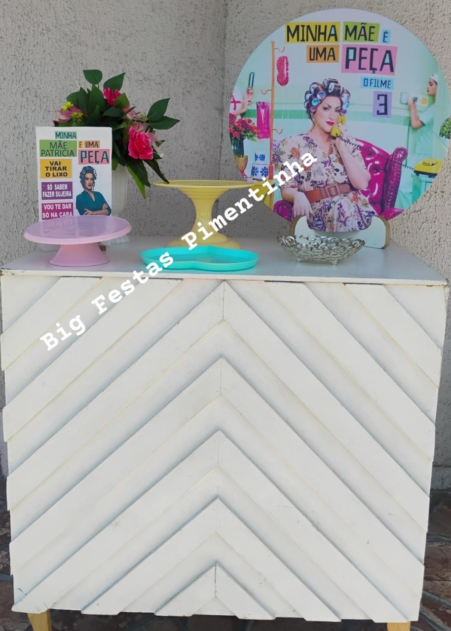 Kit Acessórios Minha Mãe É Uma Peça - big festas pimentinha