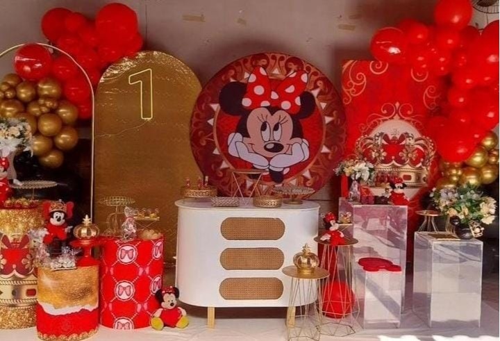 Decoração Minnie - big festas pimentinha