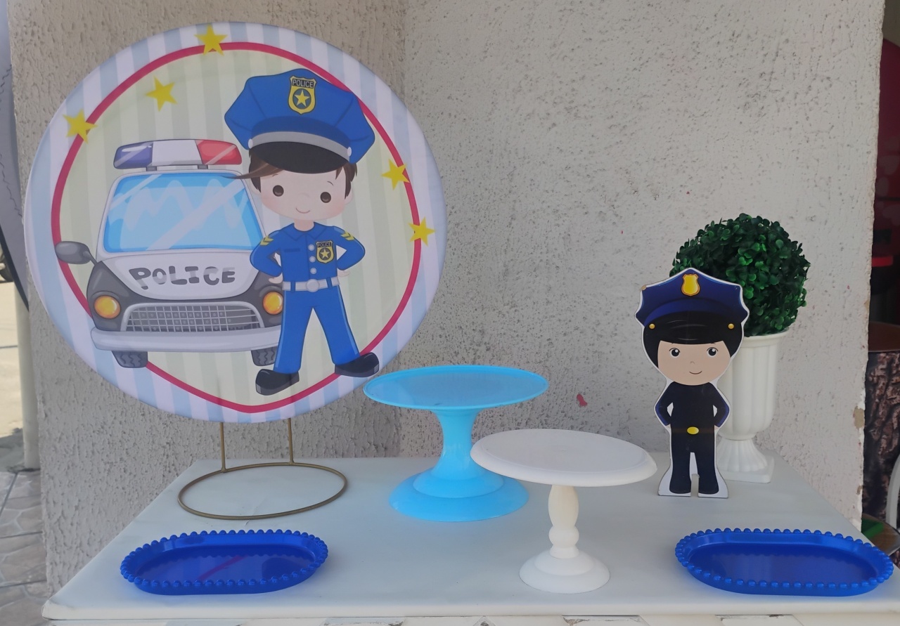Kit Acessórios Polícia - big festas pimentinha