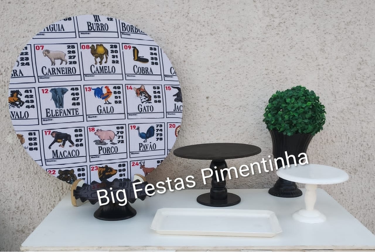 Kit Acessórios Jogo Do Bicho - big festas pimentinha