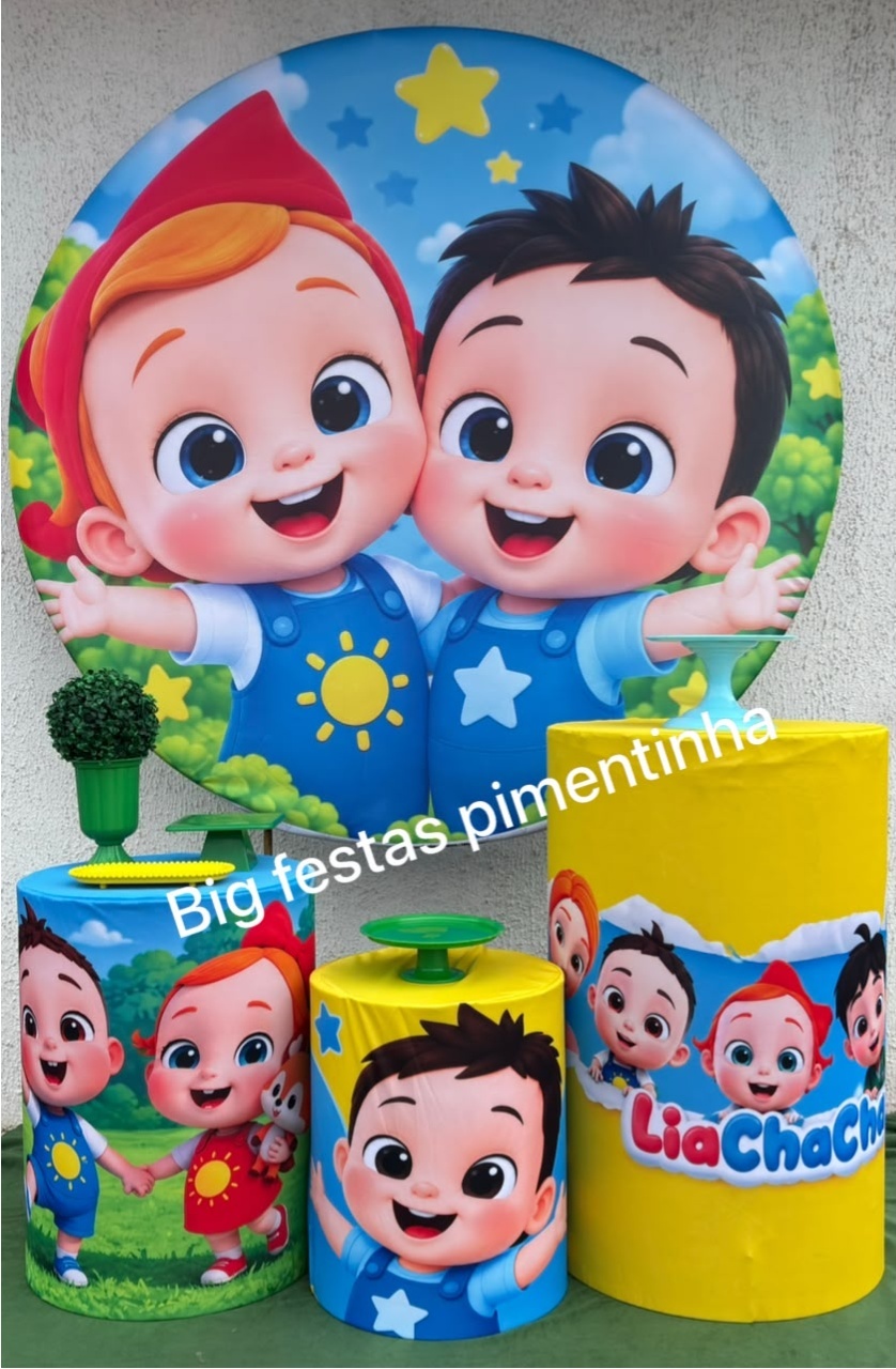 Kit Prata Lia Cha Cha - big festas pimentinha