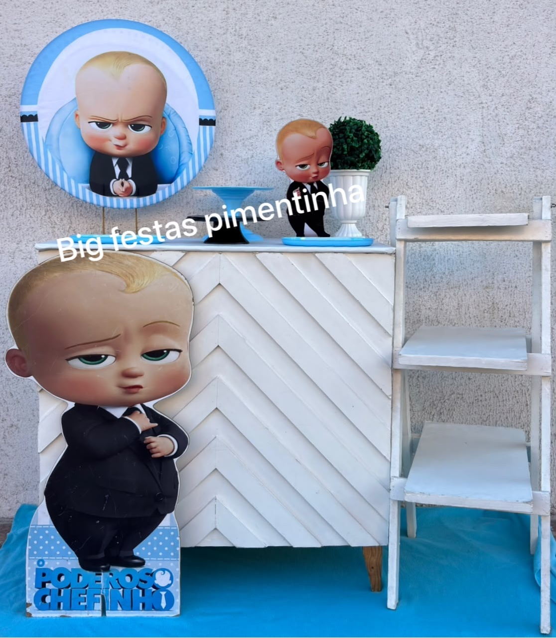Kit Acessórios Poderoso Chefin - big festas pimentinha