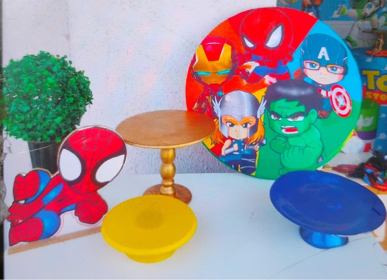 Kit Acessórios Vingadores Baby - big festas pimentinha