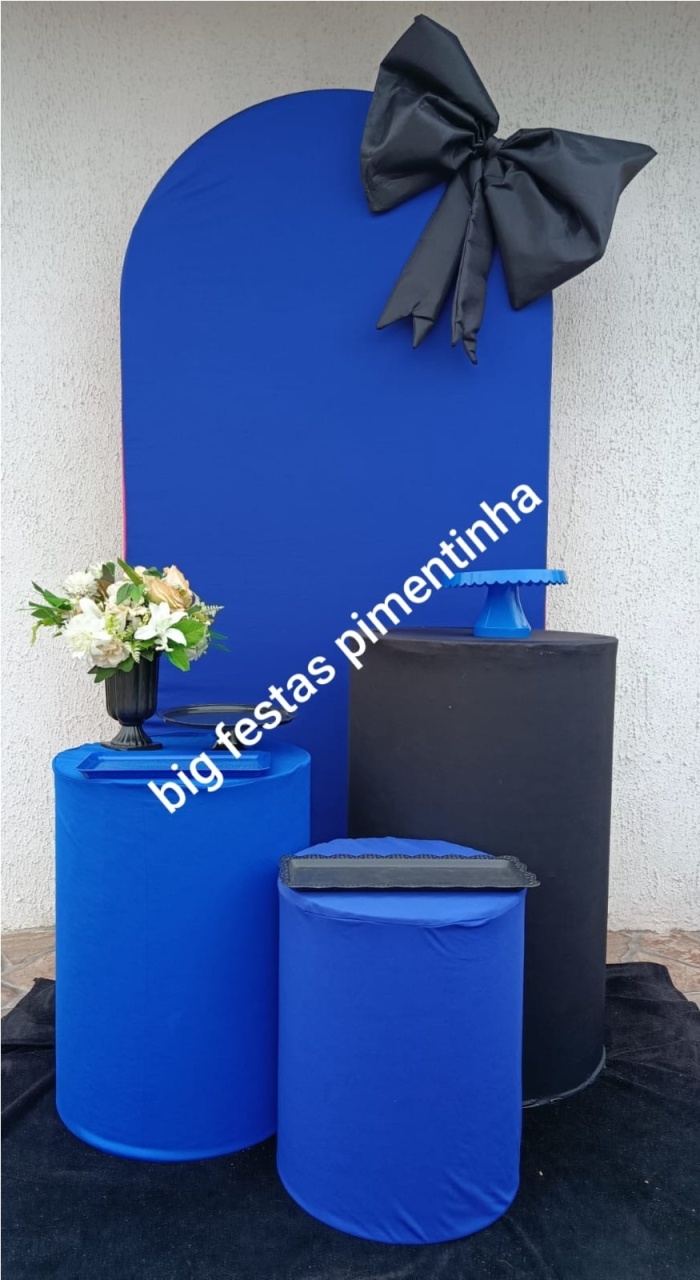 Kit Slin Laço Azul - big festas pimentinha