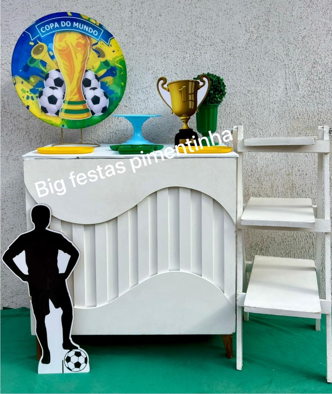 Kit Acessório Brasil Taça - big festas pimentinha