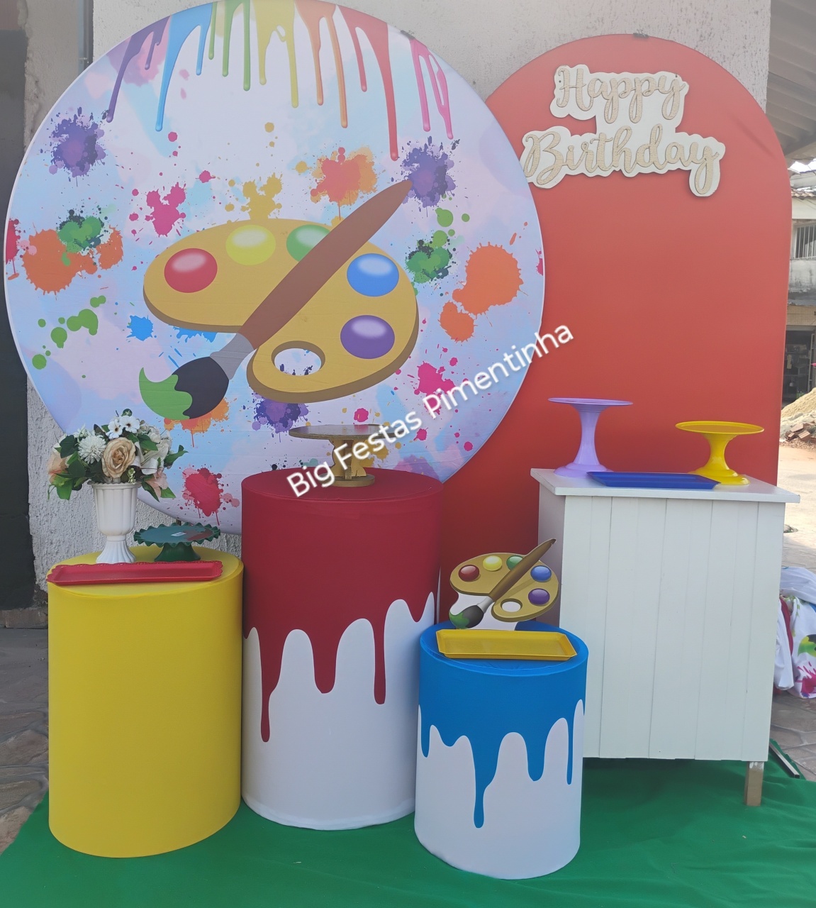 Kit Diamante Pintado - big festas pimentinha