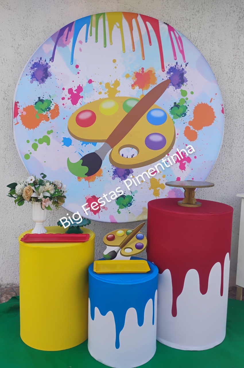 Kit Prata Pintando - big festas pimentinha