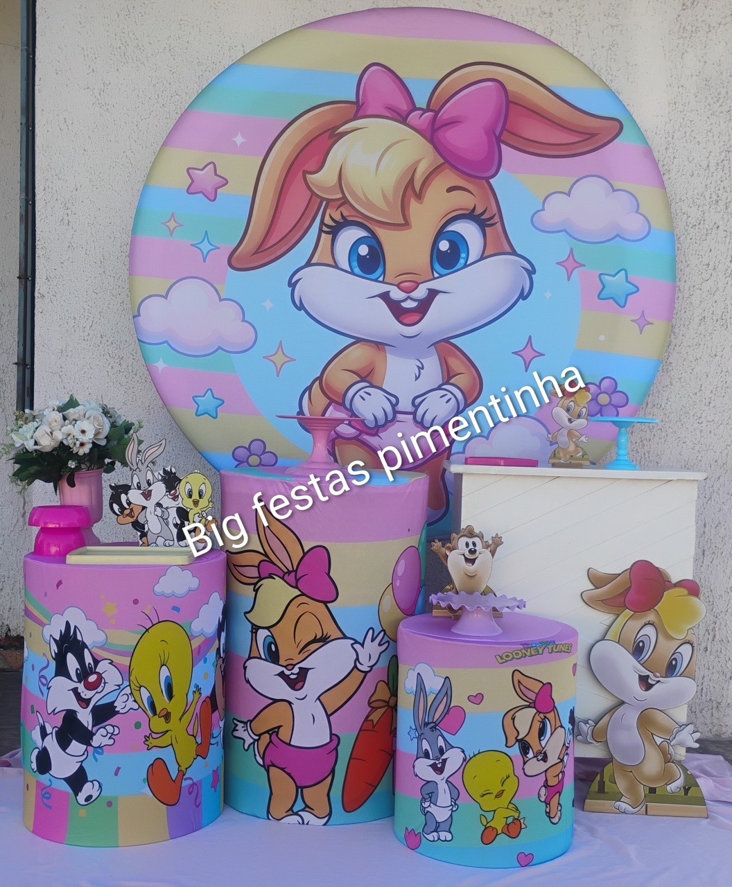 Kit Ouro Looney Tunnes 2 - big festas pimentinha