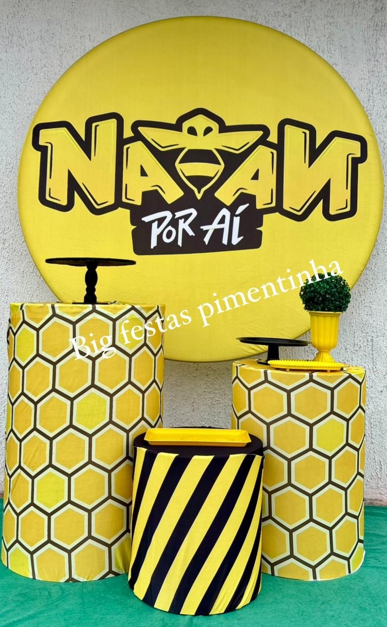 Kit Prata Natan Por Ai - big festas pimentinha