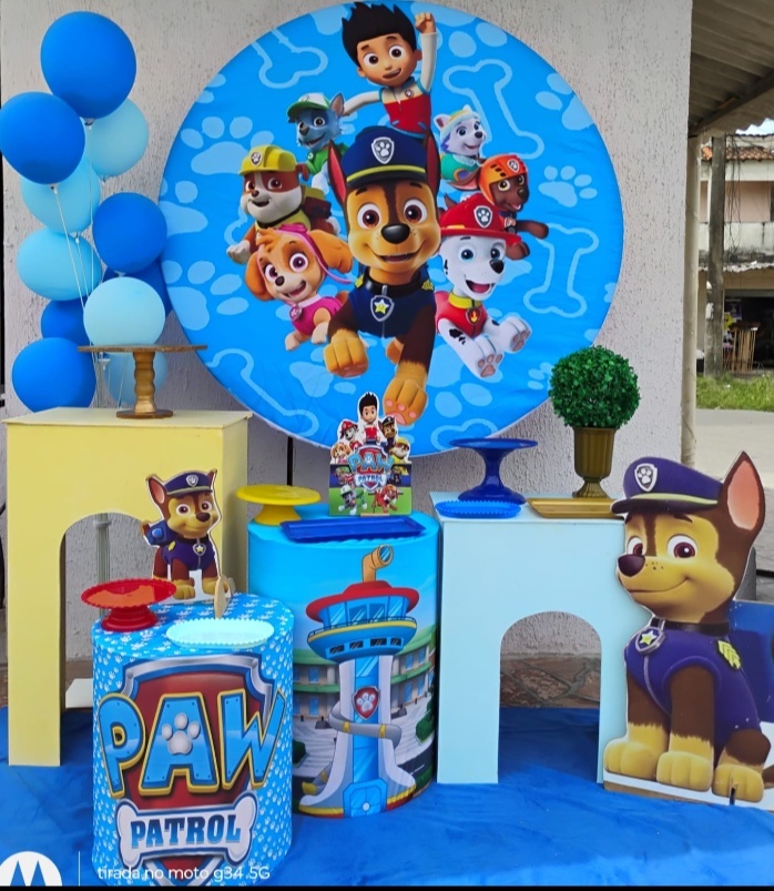 Kit Ouro Patrulha Canina 1 - big festas pimentinha