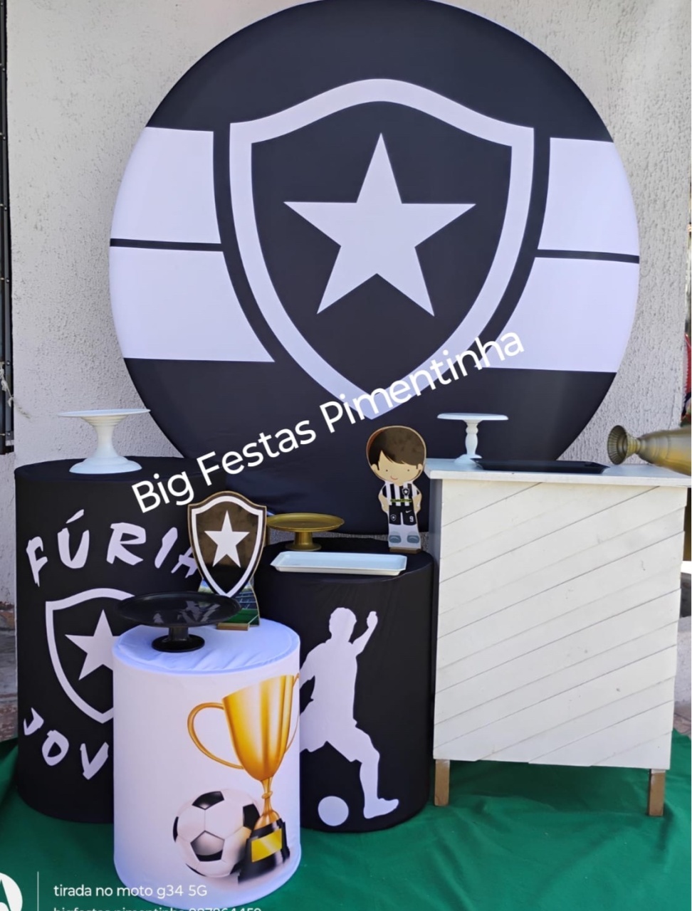 Kit Ouro Botafogo - big festas pimentinha