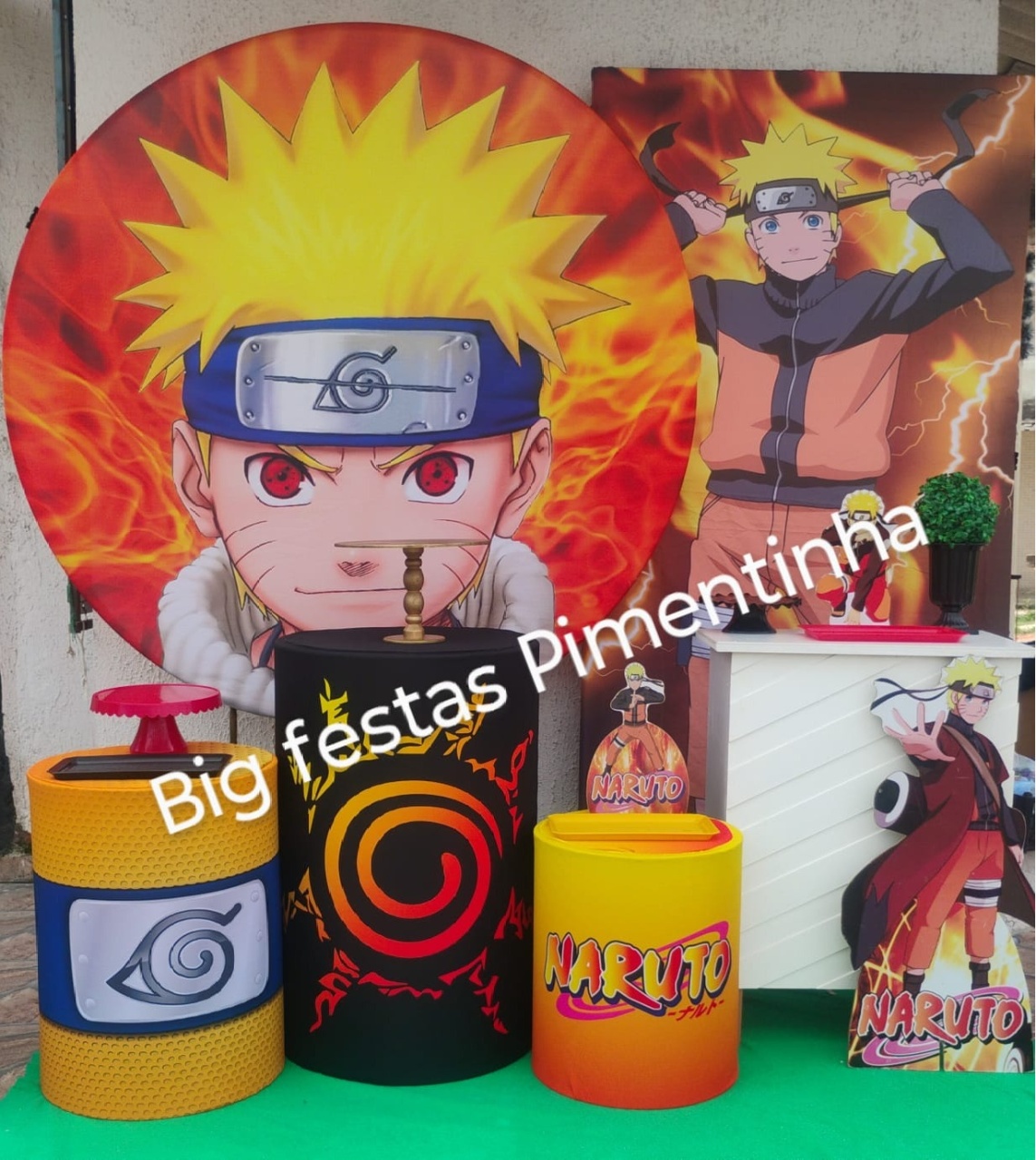Kit Diamante Naruto 3 - big festas pimentinha