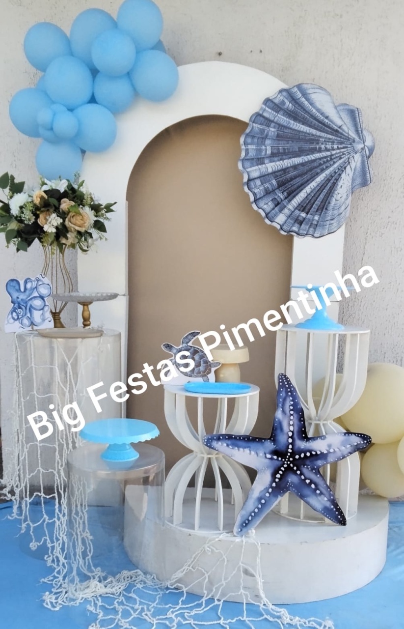 Fundo Do Mar Composição 4 - big festas pimentinha
