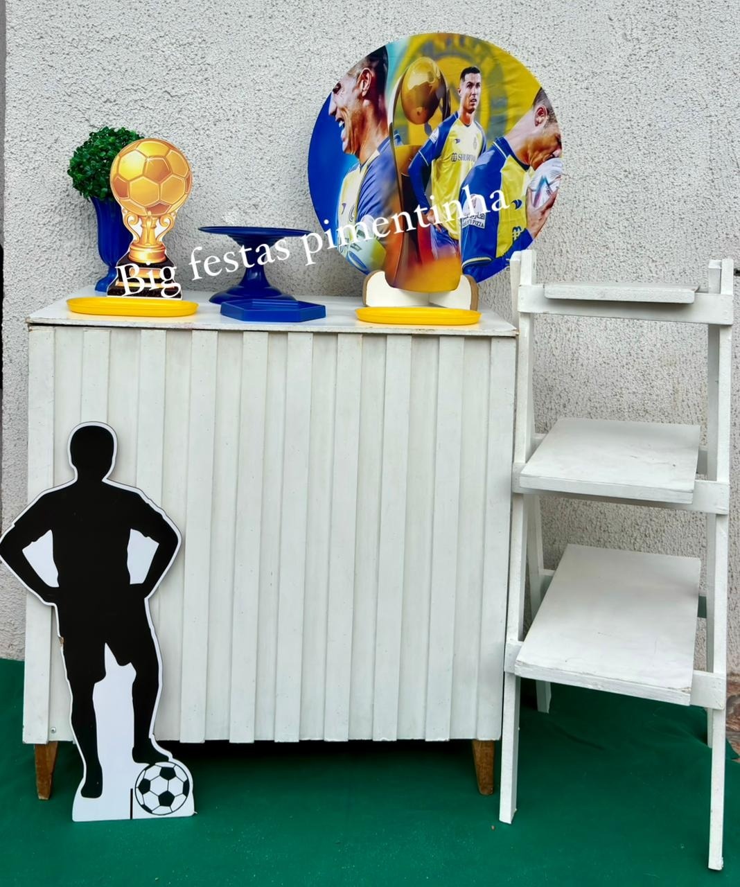Kit Acessórios Cristiano Ronaldo Cr7 1 - big festas pimentinha