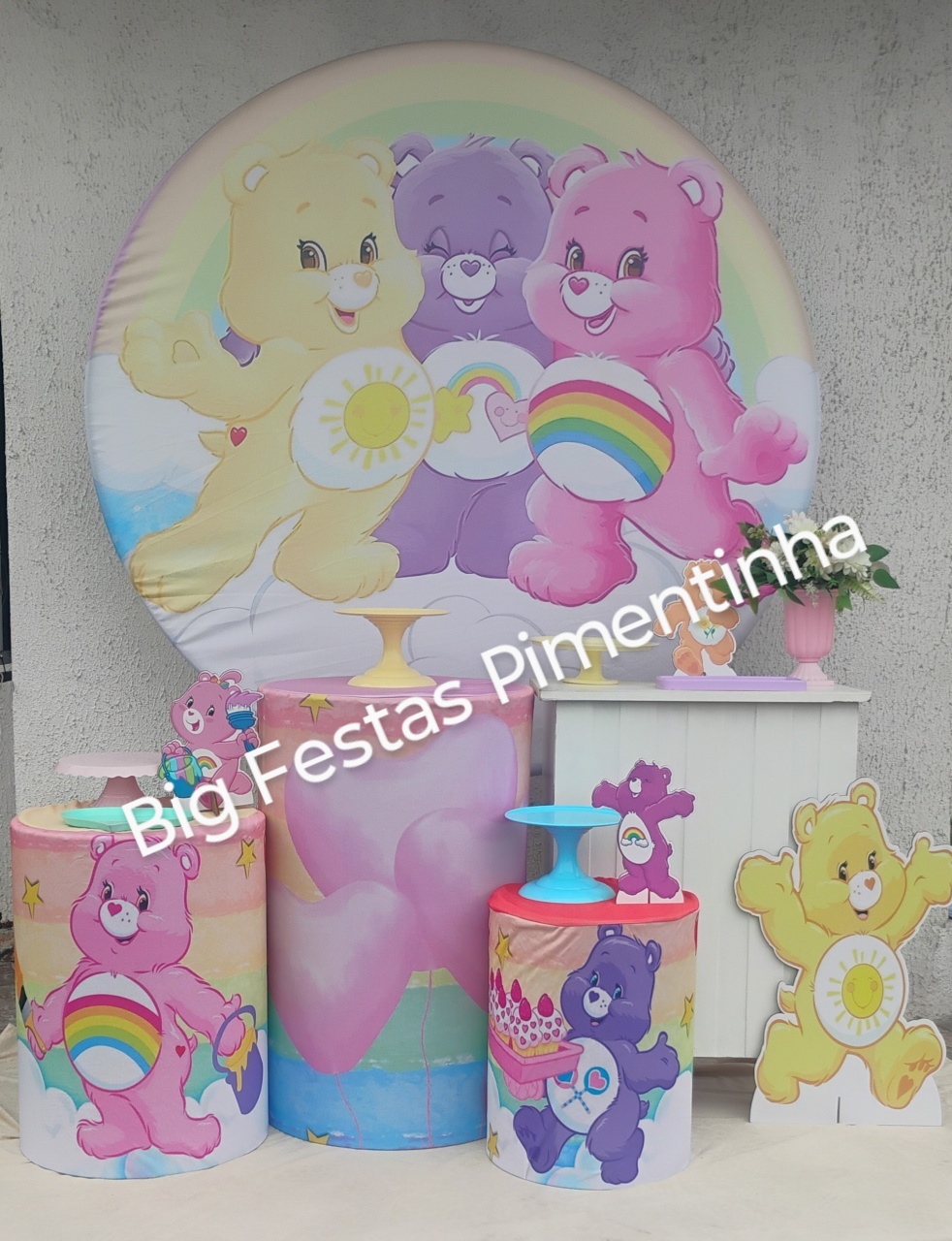 Kit Ouro Ursinhos Carinhosos 3 - big festas pimentinha