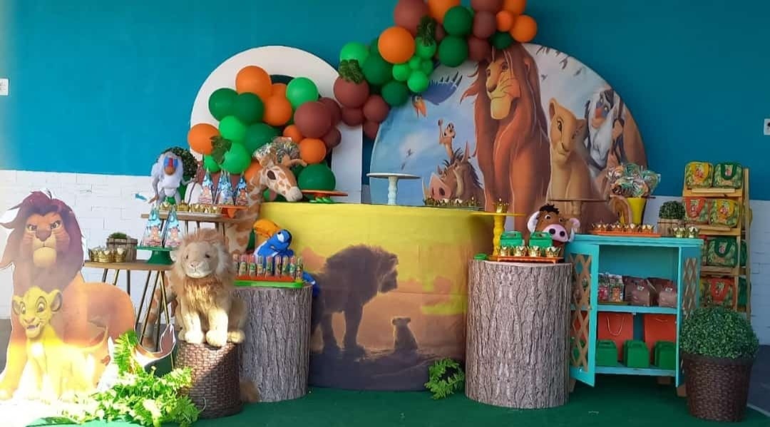 Decoração Rei Leão 1 - big festas pimentinha