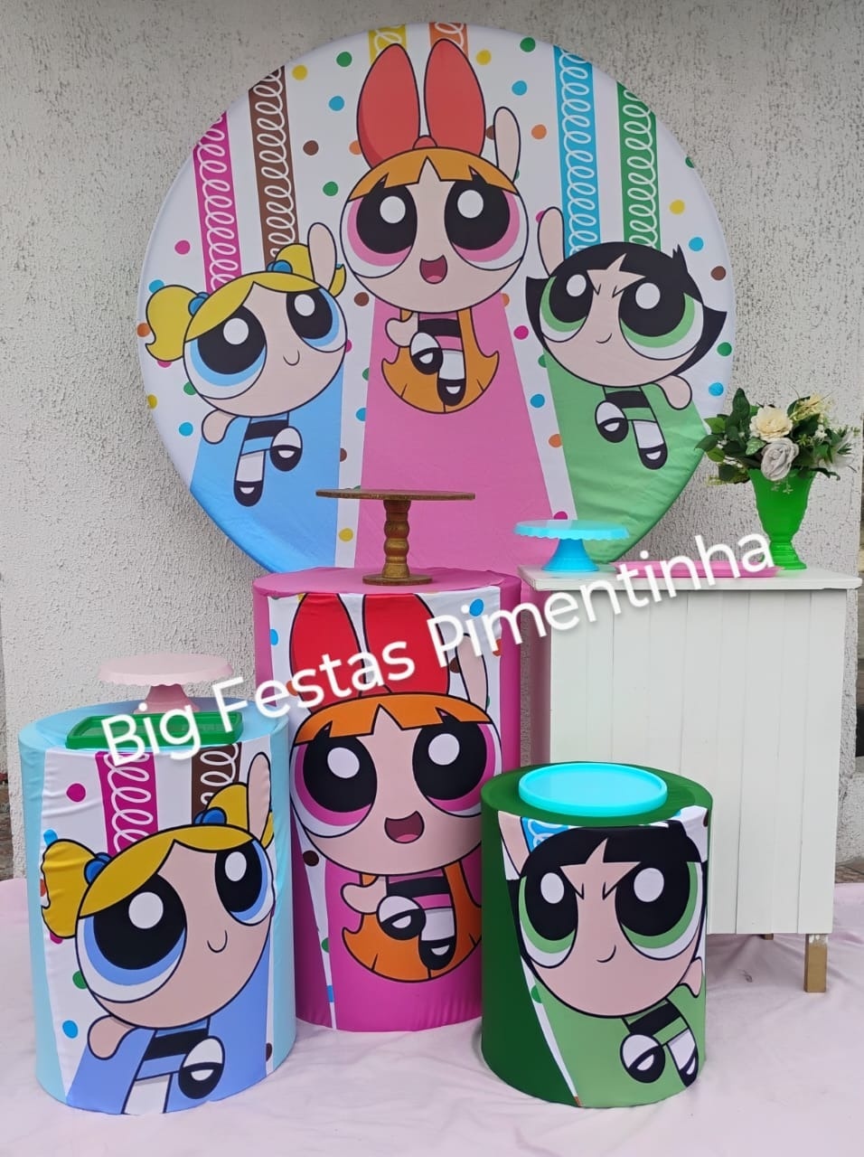 Kit Ouro Super Poderosa - big festas pimentinha