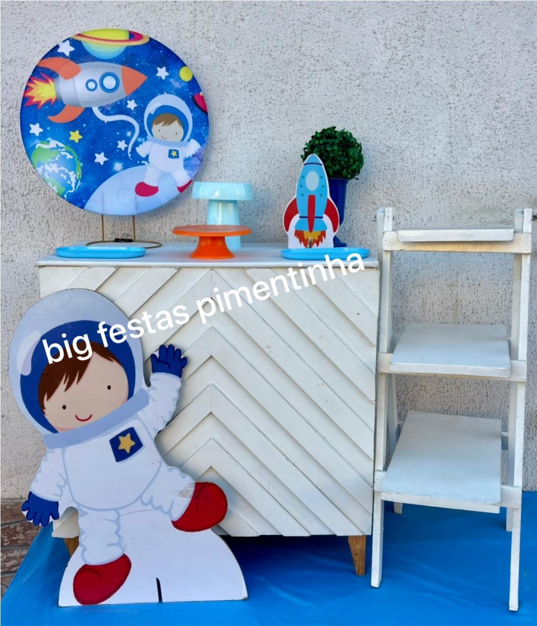Kit Acessório Astronauta - big festas pimentinha