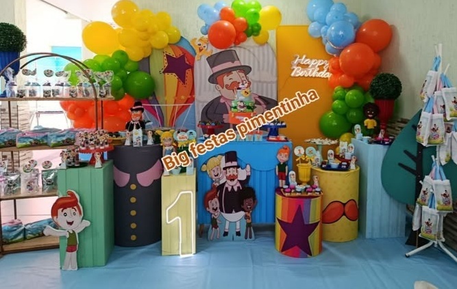 Decoração Do Mundo Bita - big festas pimentinha