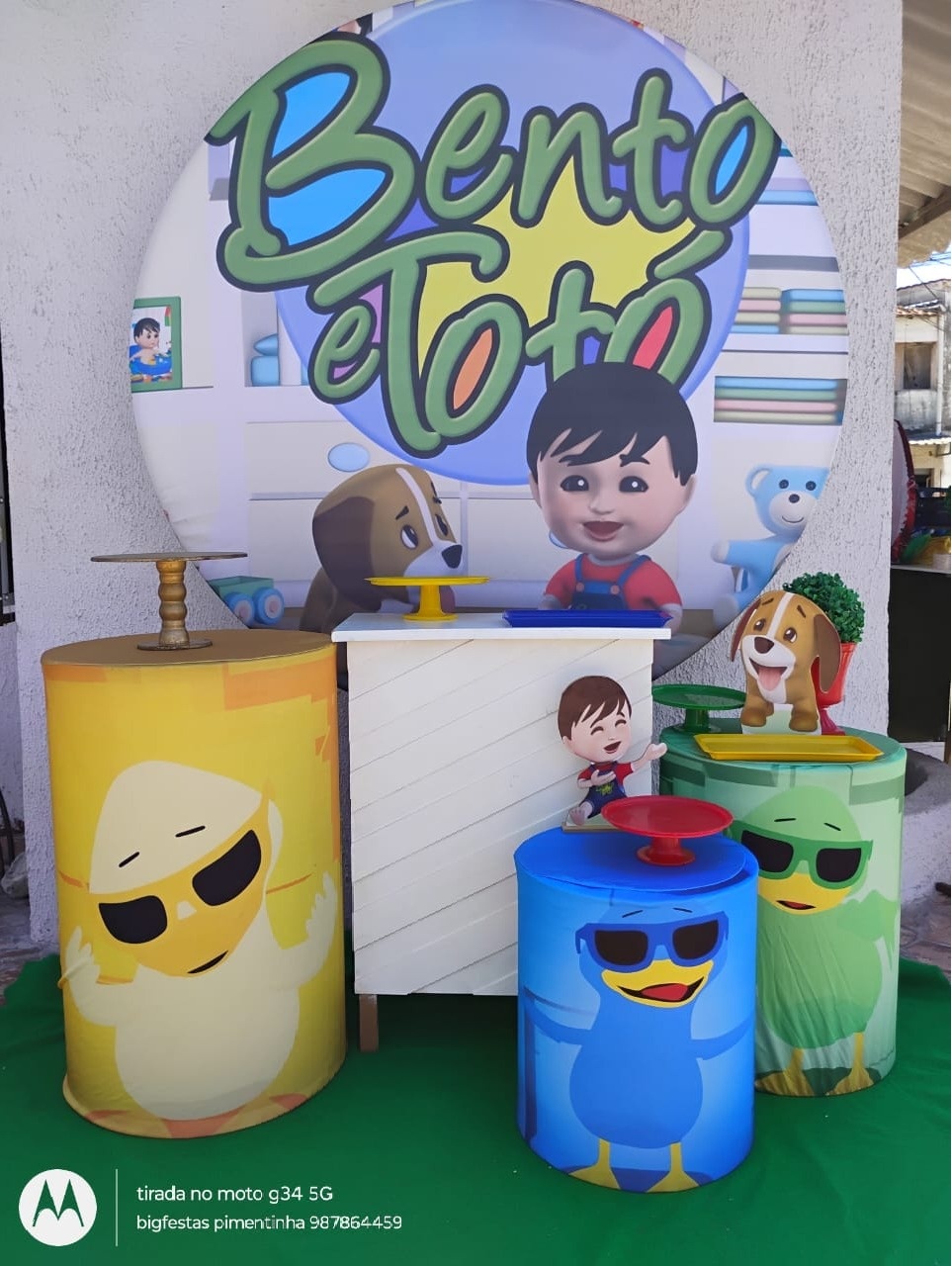 Kit Ouro Bento E Totó - big festas pimentinha