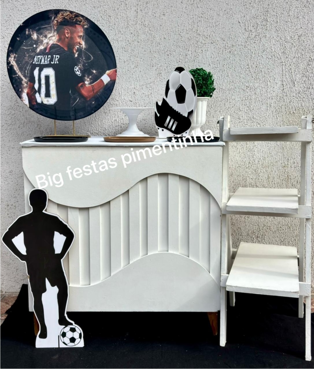 Kit Acessório Neymar Preto - big festas pimentinha