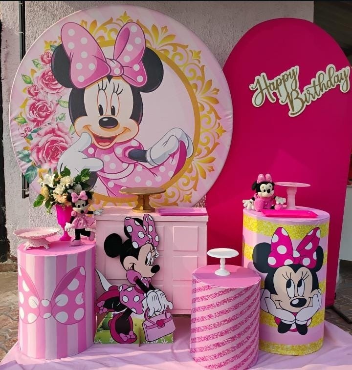 Kit Diamante Minnie Realeza - big festas pimentinha