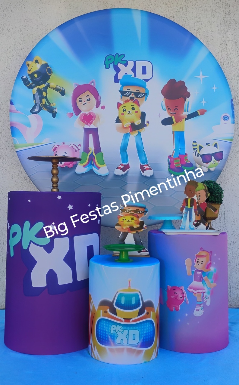 Kit Prata Pkxd - big festas pimentinha